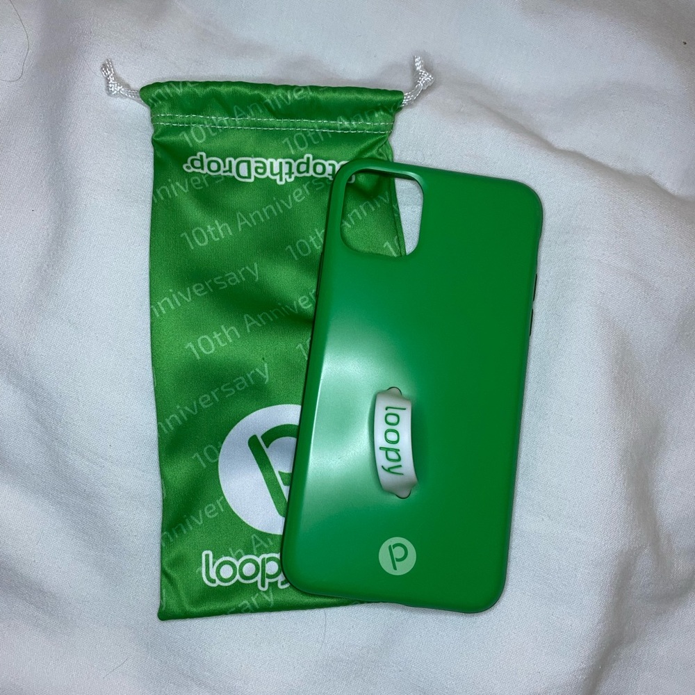 Loopy 10th Anniversary Green Case for iPhone 11 Pro Max